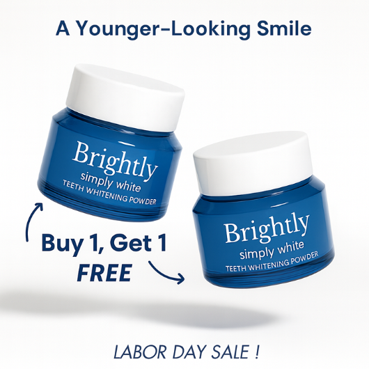 Whitening Powder for a Younger-Looking Smile